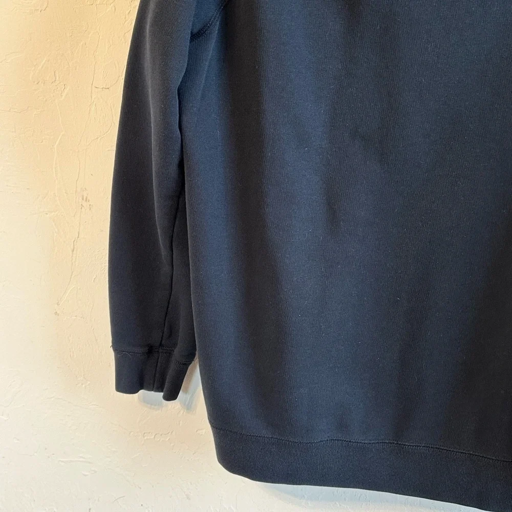 Nike Black Full Zip-Up “Just do it” Unisex Hoodie Sz M